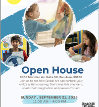 You are invited to an open house on September 21, 2025.